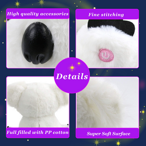 Glow Guards 10’’ Musical Light up Stuffed Koala Wildlife Soft Plush Toy - Glow Guards