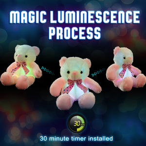 light up teddy bear LED stuffed animals, 20-Inch | Bstaofy - Glow Guards