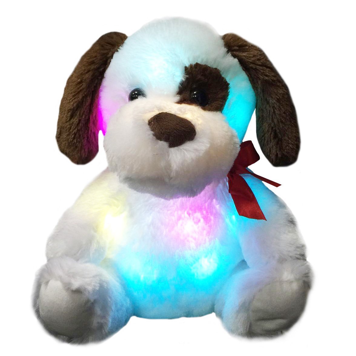 light up stuffed dog, 12 Inch | Bstaofy - Glow Guards