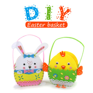 Easter sewing gifts diy egg hunt basket, bunny&chick | Bstaofy - Glow Guards