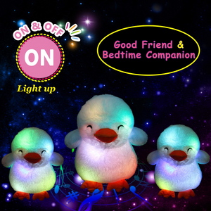 Glow Guards 12’’ Light up Stuffed Penguin Snuggle Soft Plush Toy - Glow Guards