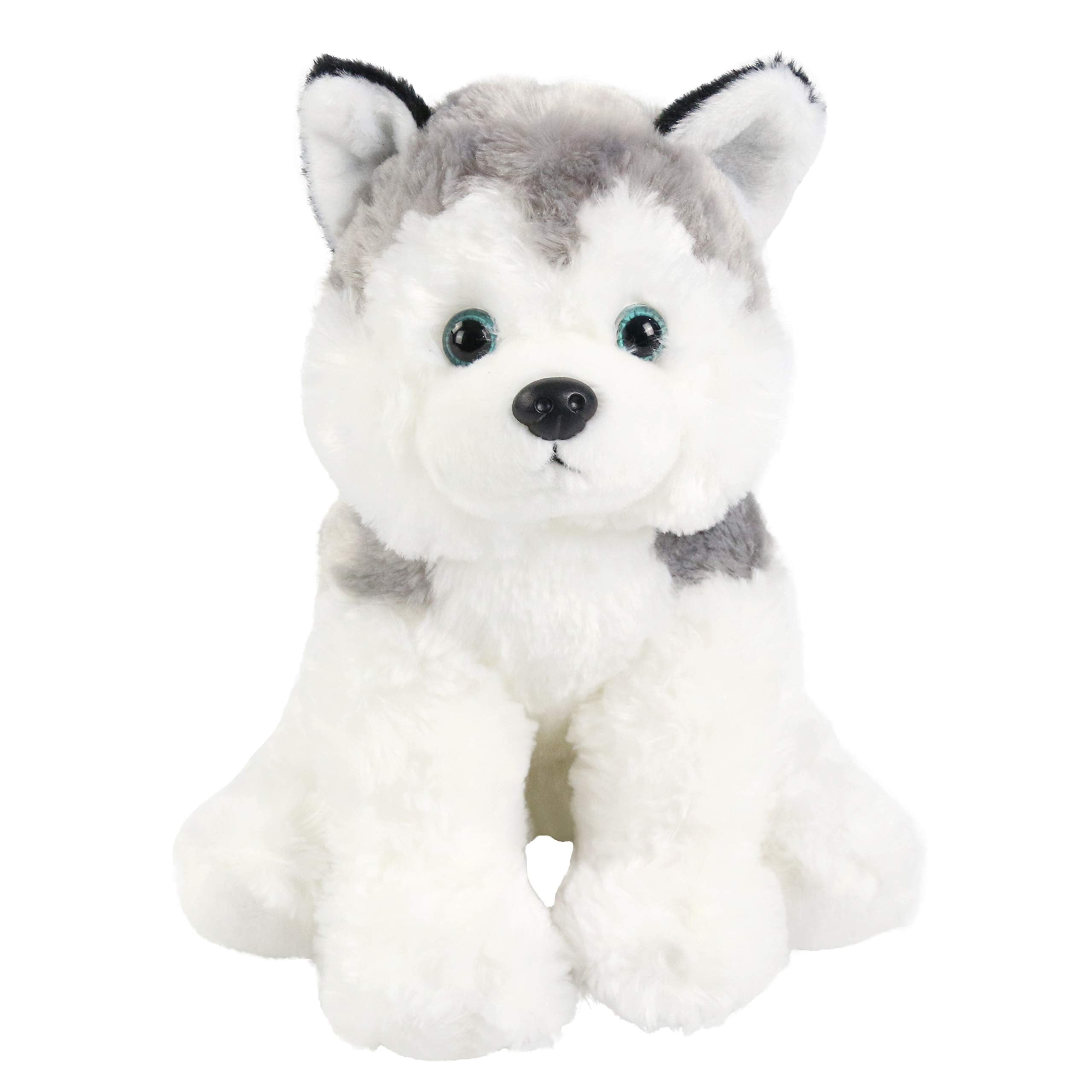 Bstaofy Husky Stuffed Animal Puppy Realistic Plush Toys Dog - Glow Guards
