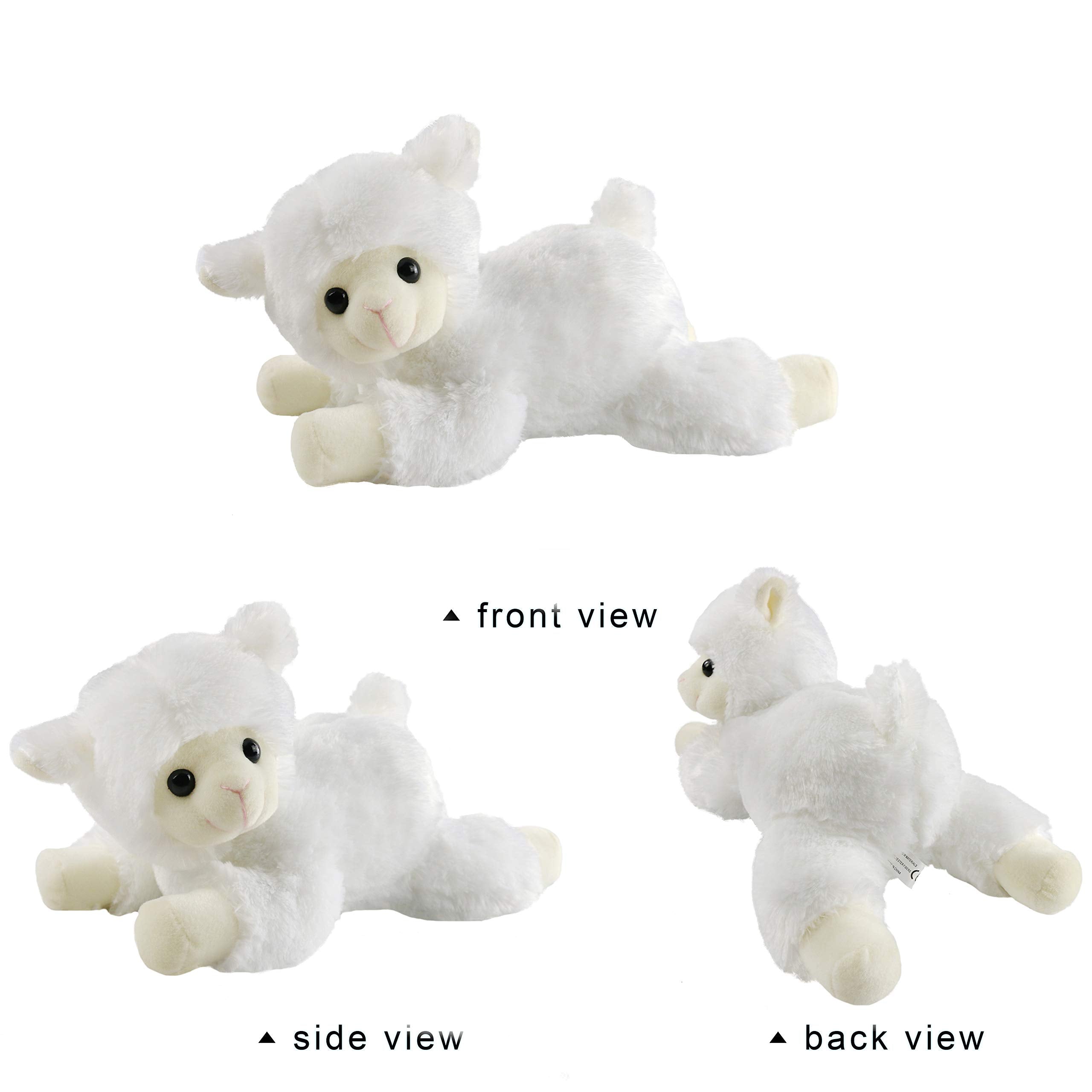 Bstaofy Light up Stuffed Lamb Plush Toy Glow Sheep - Glow Guards