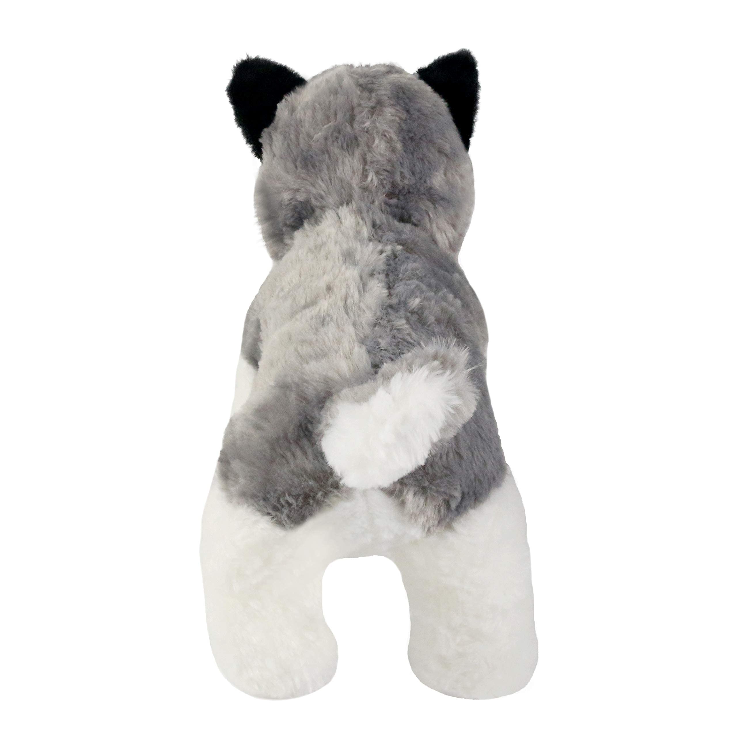 Bstaofy Husky Stuffed Animal Puppy Realistic Plush Toys Dog - Glow Guards