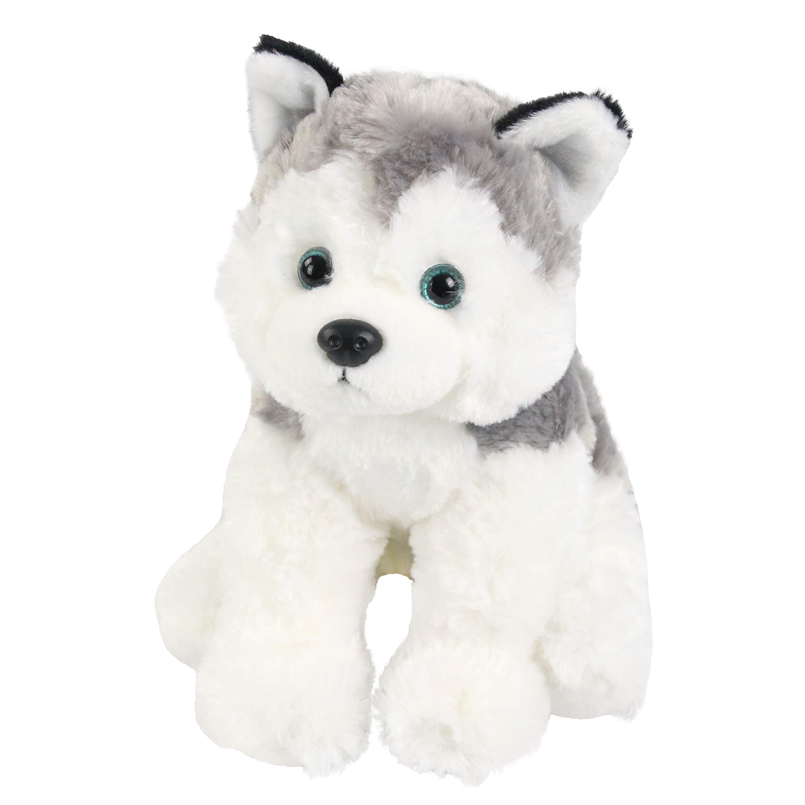 Bstaofy Husky Stuffed Animal Puppy Realistic Plush Toys Dog - Glow Guards