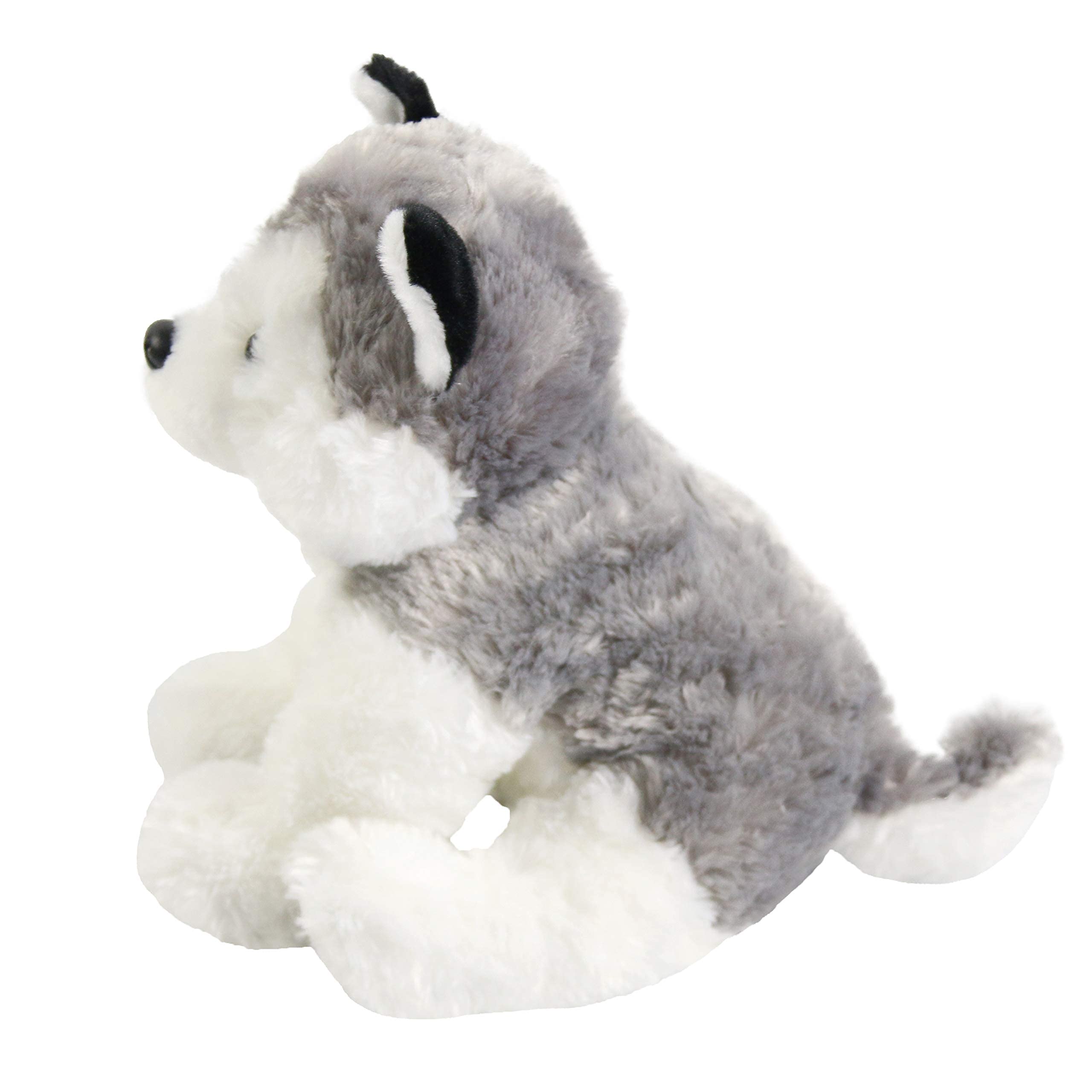 Bstaofy Husky Stuffed Animal Puppy Realistic Plush Toys Dog - Glow Guards