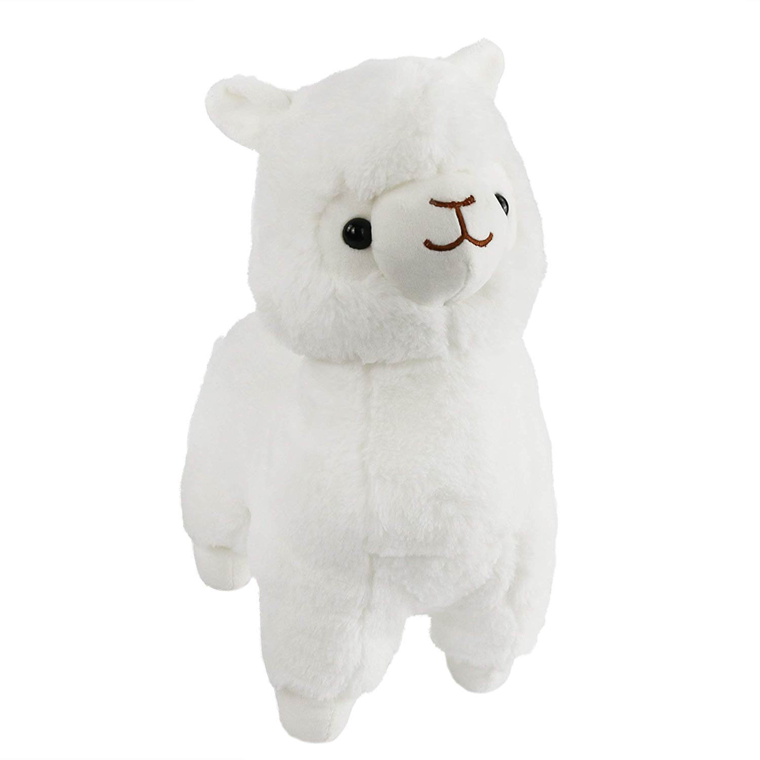 night light up llama rainbow soft toy, 14 inch | Bstaofy - Glow Guards