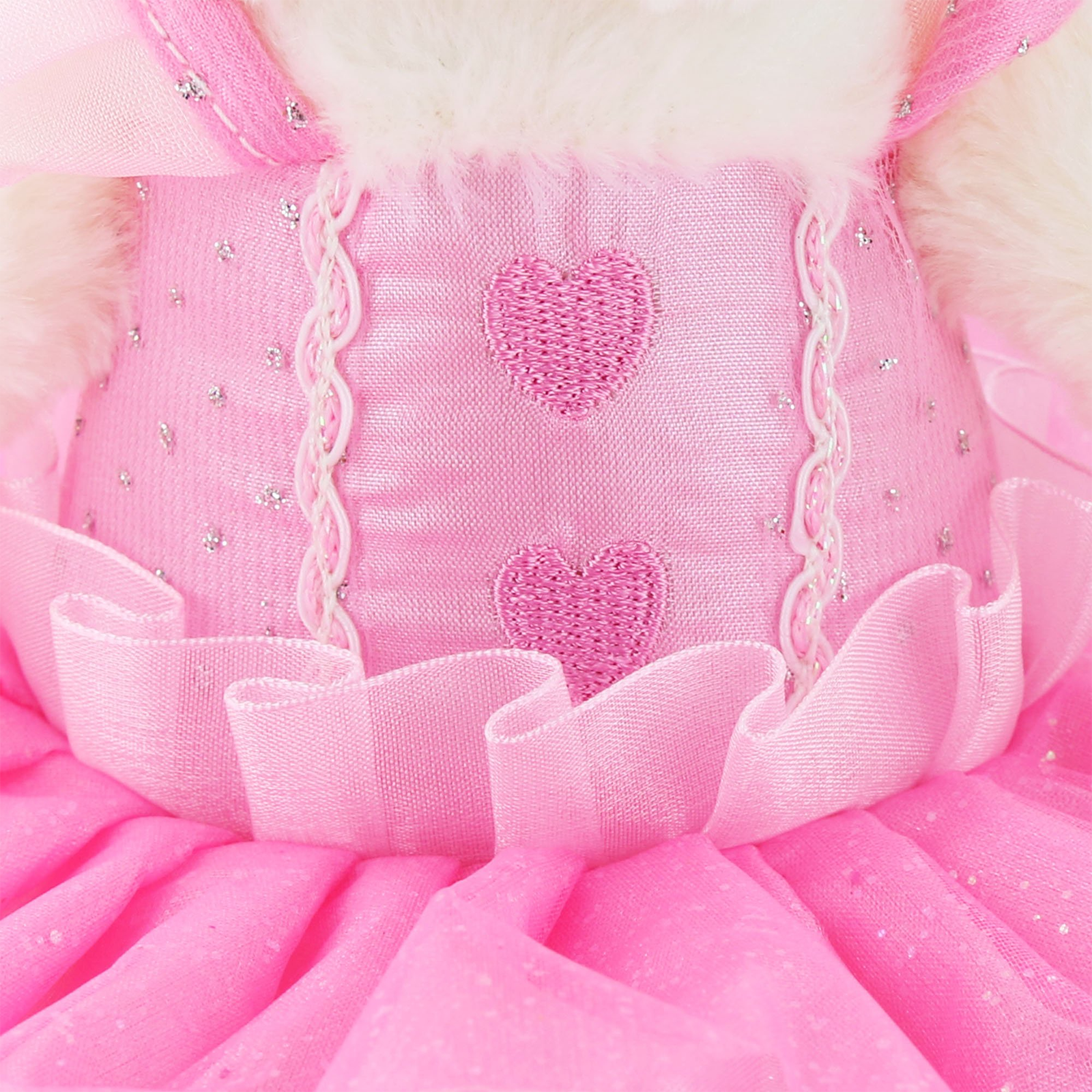 WEWILL 15'' Ballerina Bunny Stuffed Animal Rabbit Doll Adorable Soft - Glow Guards