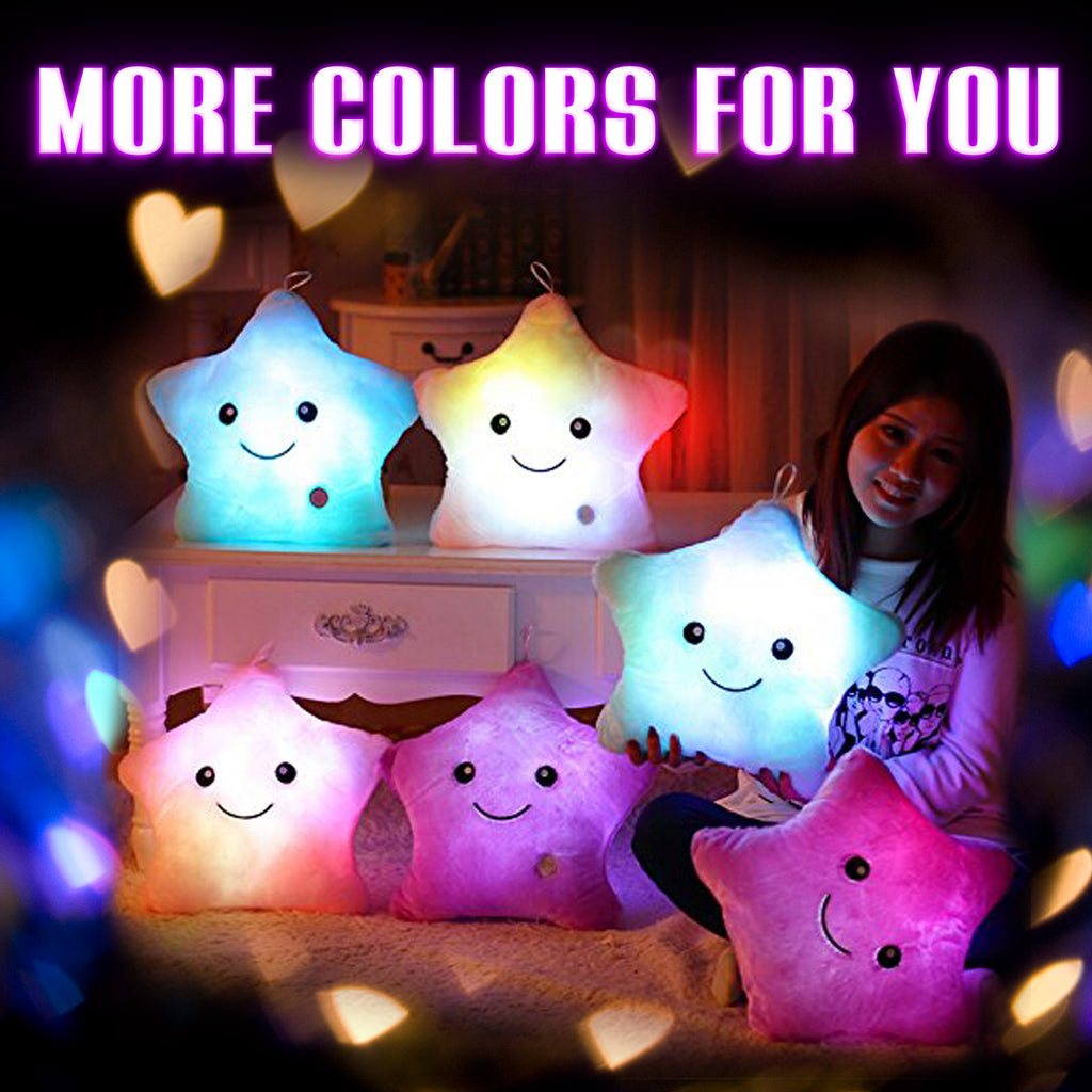 night light up star pillow | Bstaofy - Glow Guards