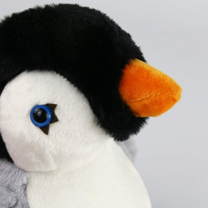 Bstaofy Glow Penguin Stuffed Animal Gray LED Soft Perky - Glow Guards