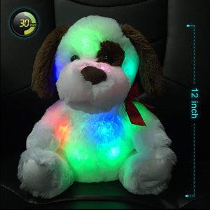 light up stuffed dog, 12 Inch | Bstaofy - Glow Guards