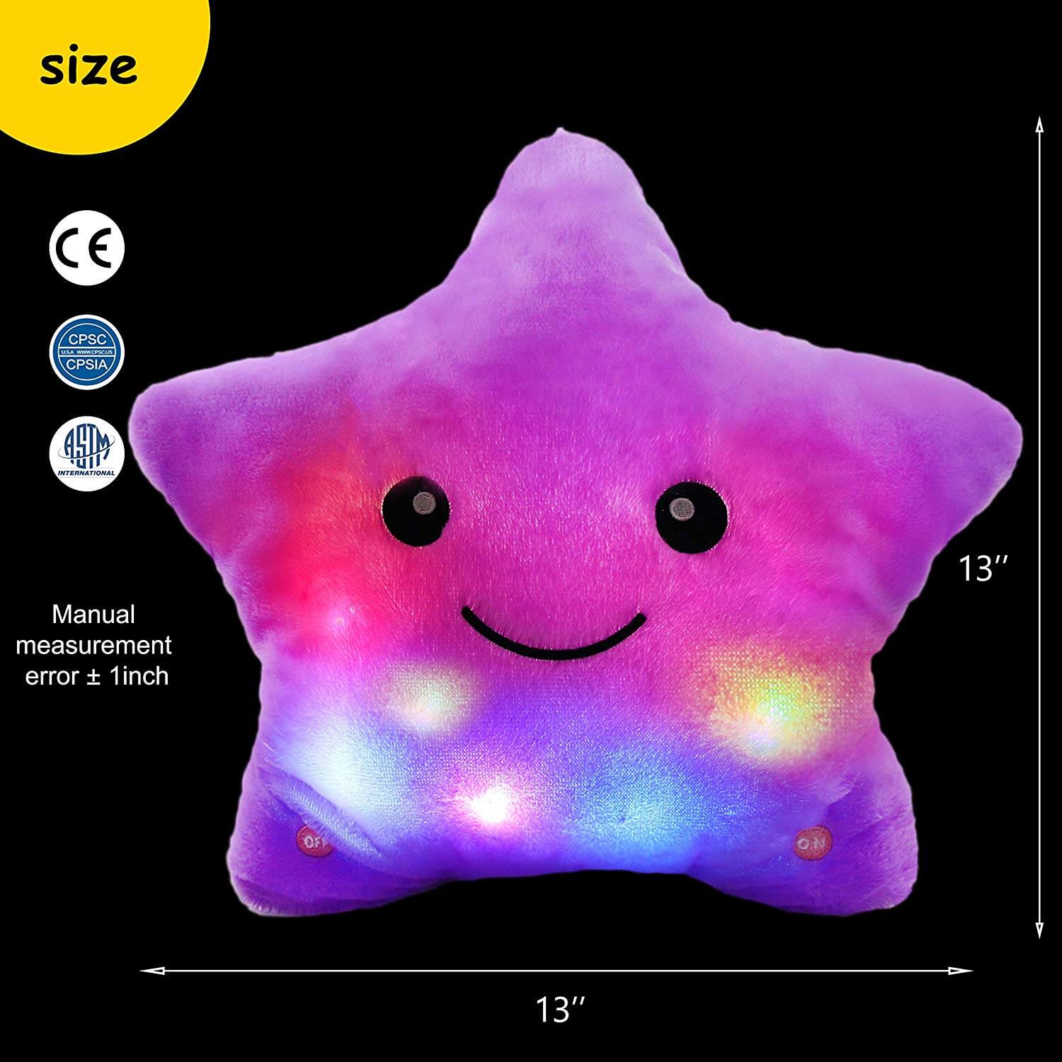 musical twinkle star light up stuffed toy | Bstaofy - Glow Guards