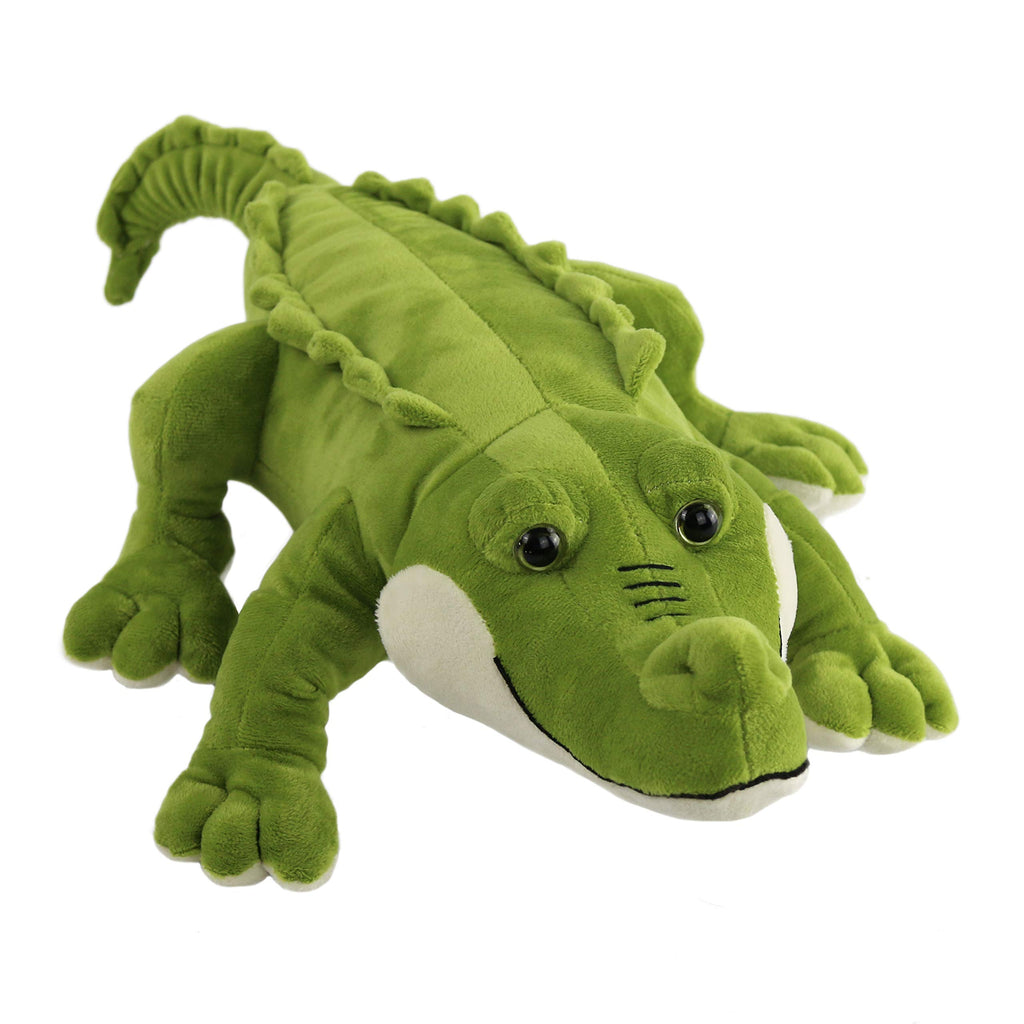 Athoinsu Realistic Stuffed Crocodile Soft Pillow Plush Toy 20'' - Glow Guards