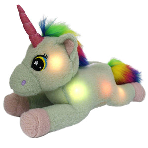 night light unicorn stuffed toy, 3 colors, 16 Inch | Bstaofy - Glow Guards