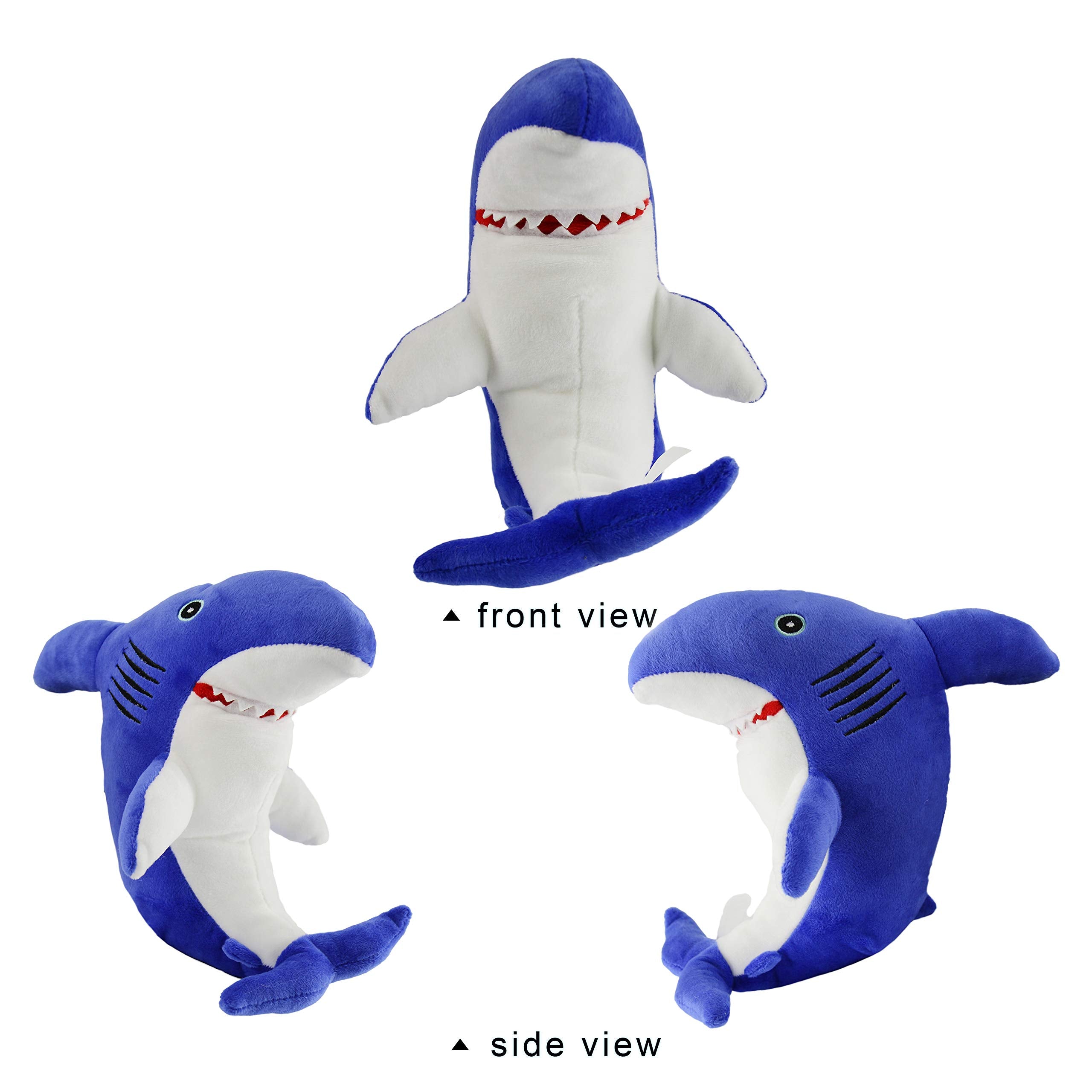 Bstaofy Light up Blue Shark Stuffed Animal - Glow Guards