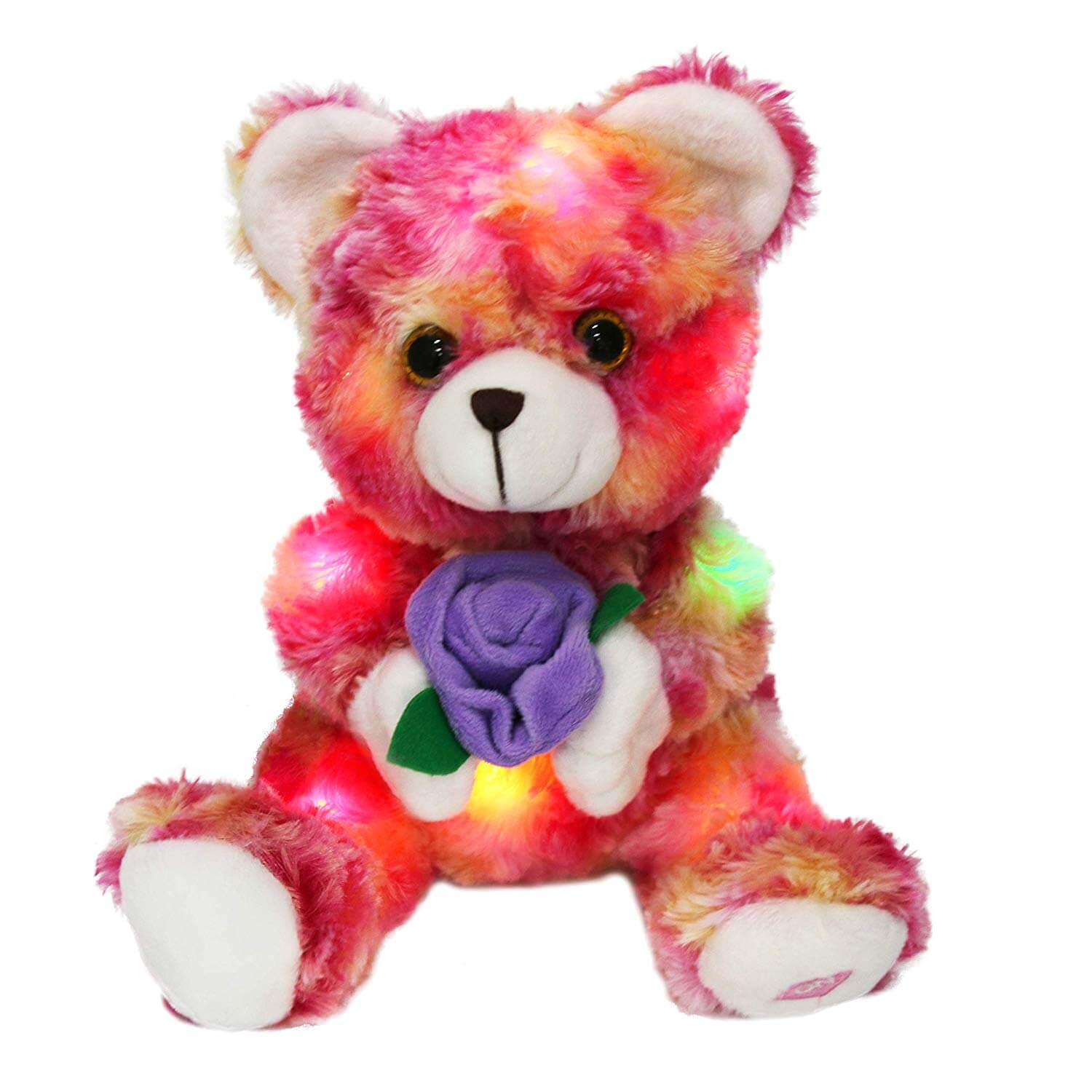 LED Luminous Teddy Bear Romantic Colorful Bear Gift Light For Girlfriend  Anniversary Birthday Christmas Valentine's Day Gifts