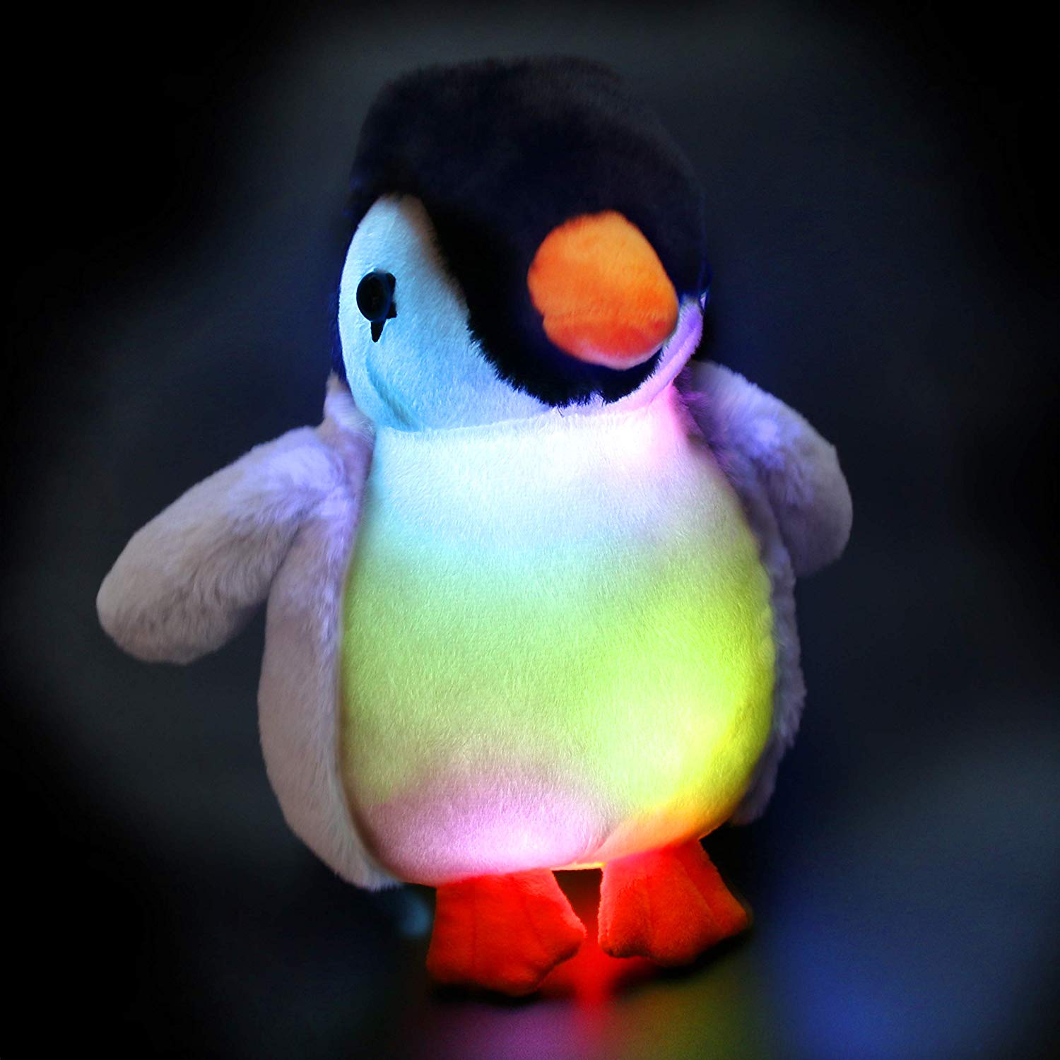 night light penguin stuffed plush toys for kid bedtime, 11’’ | Bstaofy - Glow Guards