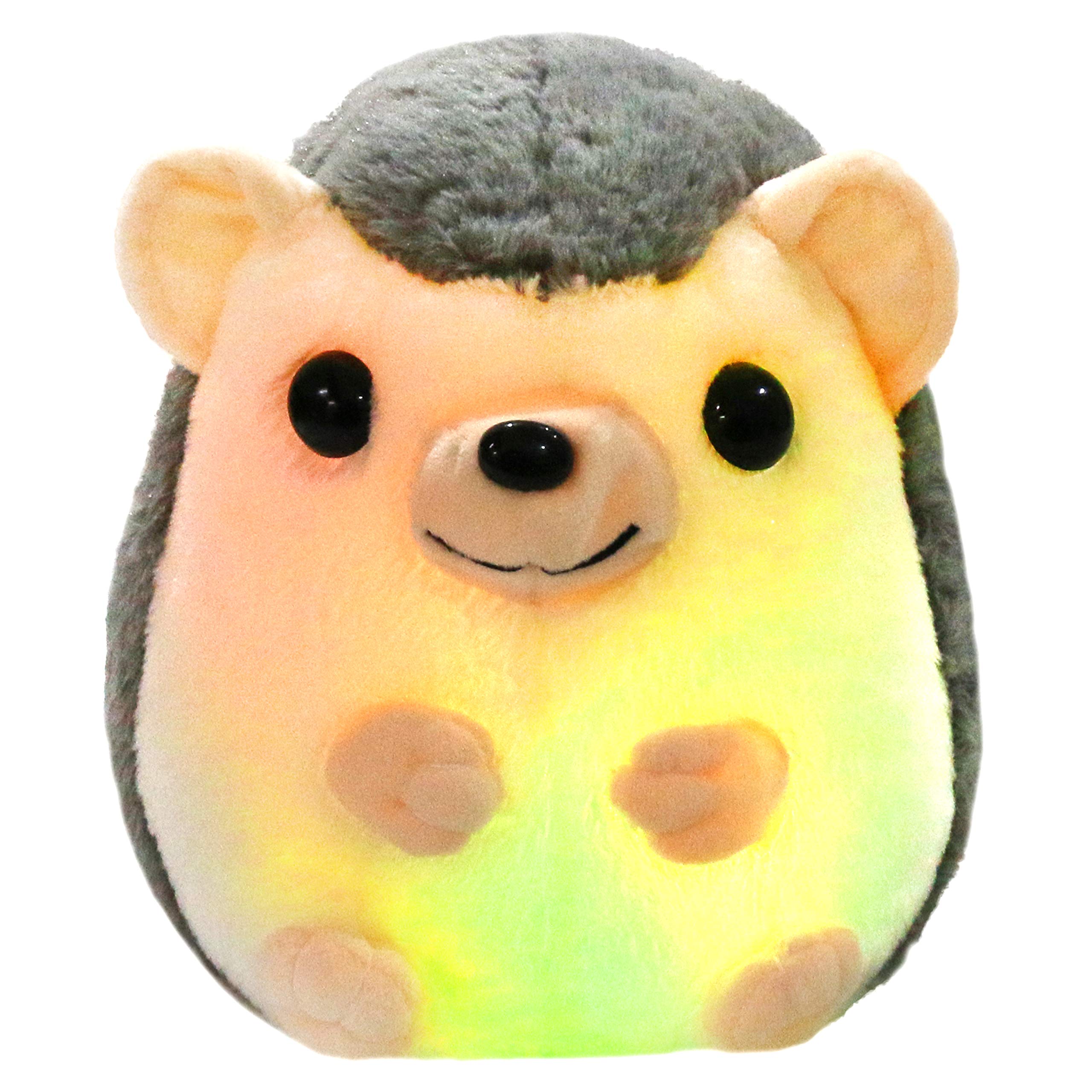 Bstaofy Light up Hedgehog Stuffed Animal Glow Small Plush Toy - Glow Guards