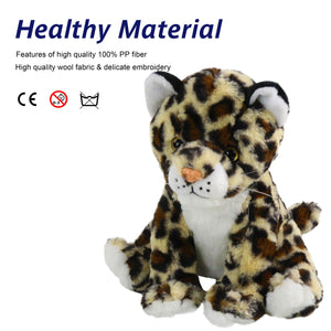 Bstaofy Light up Cheetah Plush LED Leopard Stuffed Animals - Glow Guards