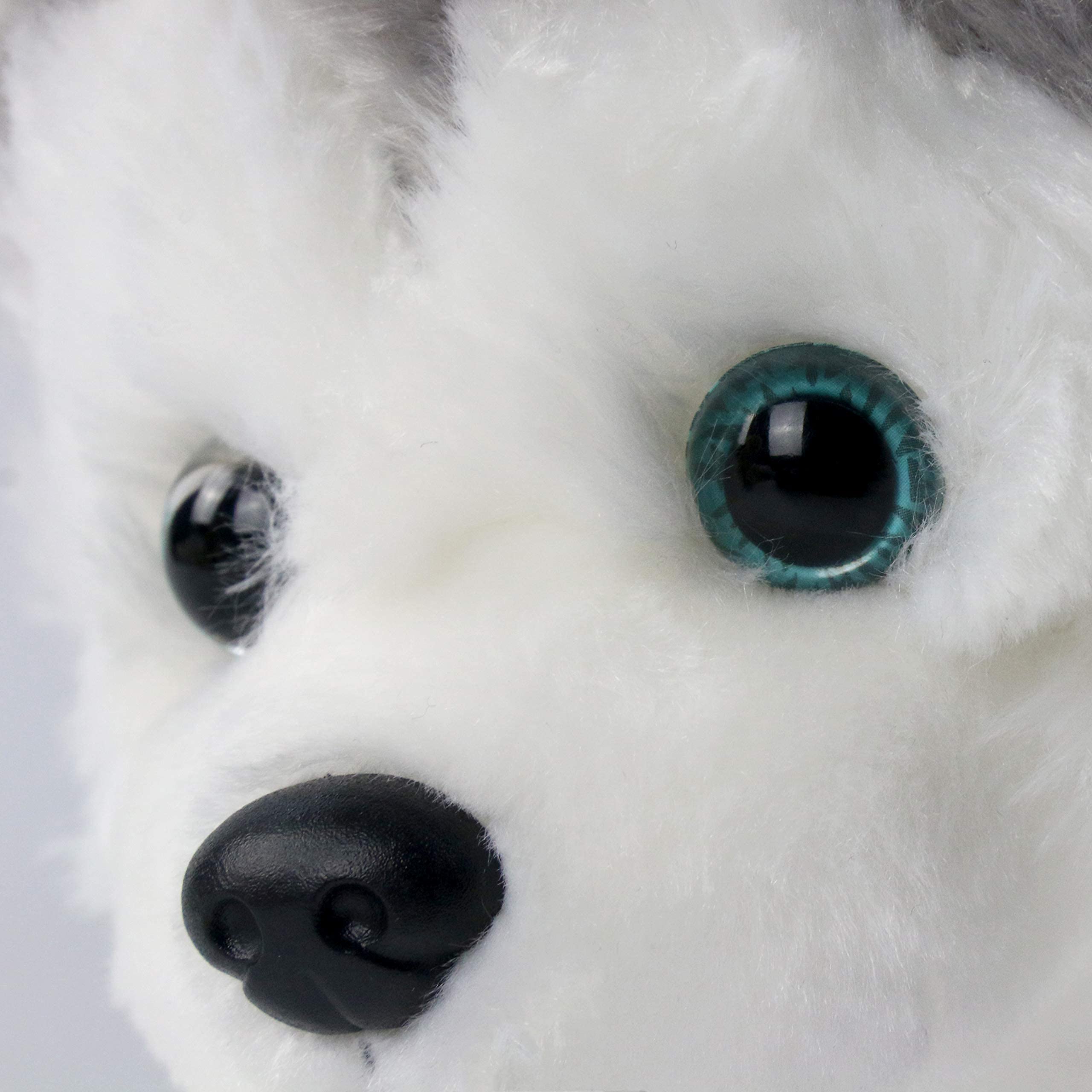 Bstaofy Husky Stuffed Animal Puppy Realistic Plush Toys Dog - Glow Guards