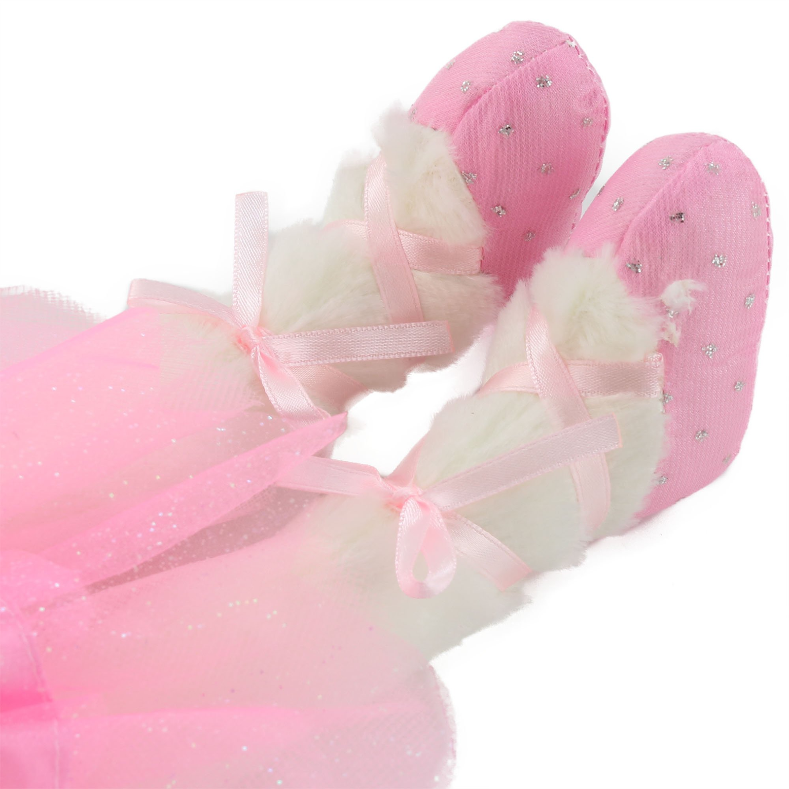 WEWILL 15'' Ballerina Bunny Stuffed Animal Rabbit Doll Adorable Soft - Glow Guards
