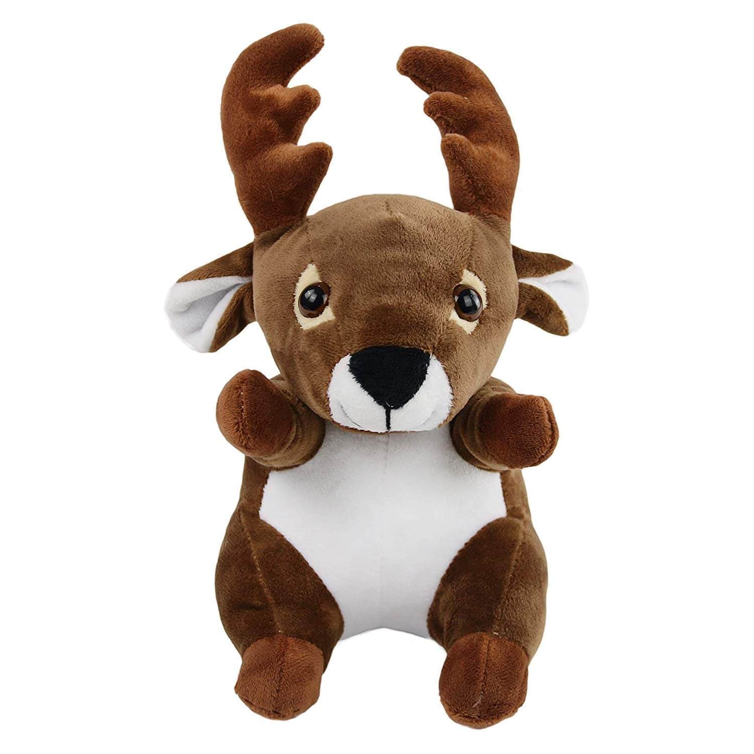 stuffed reindeer moose plush light up toy, 10'' | Bstaofy - Glow Guards