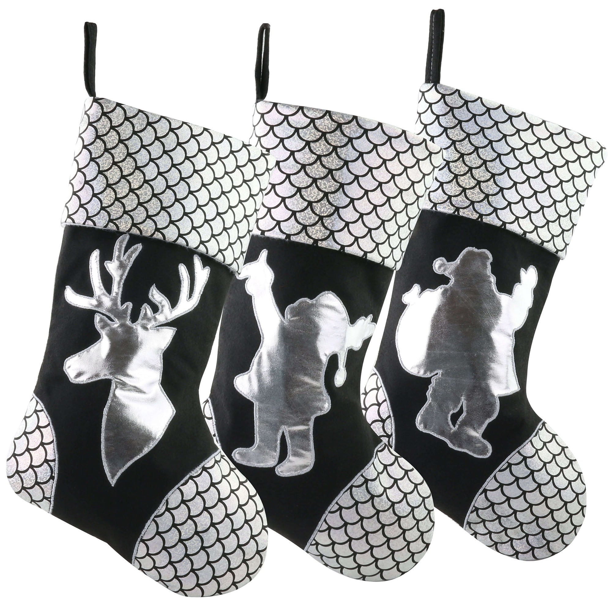 18''christmas stockings kits of 3, Home Decor | Bstaofy - Glow Guards