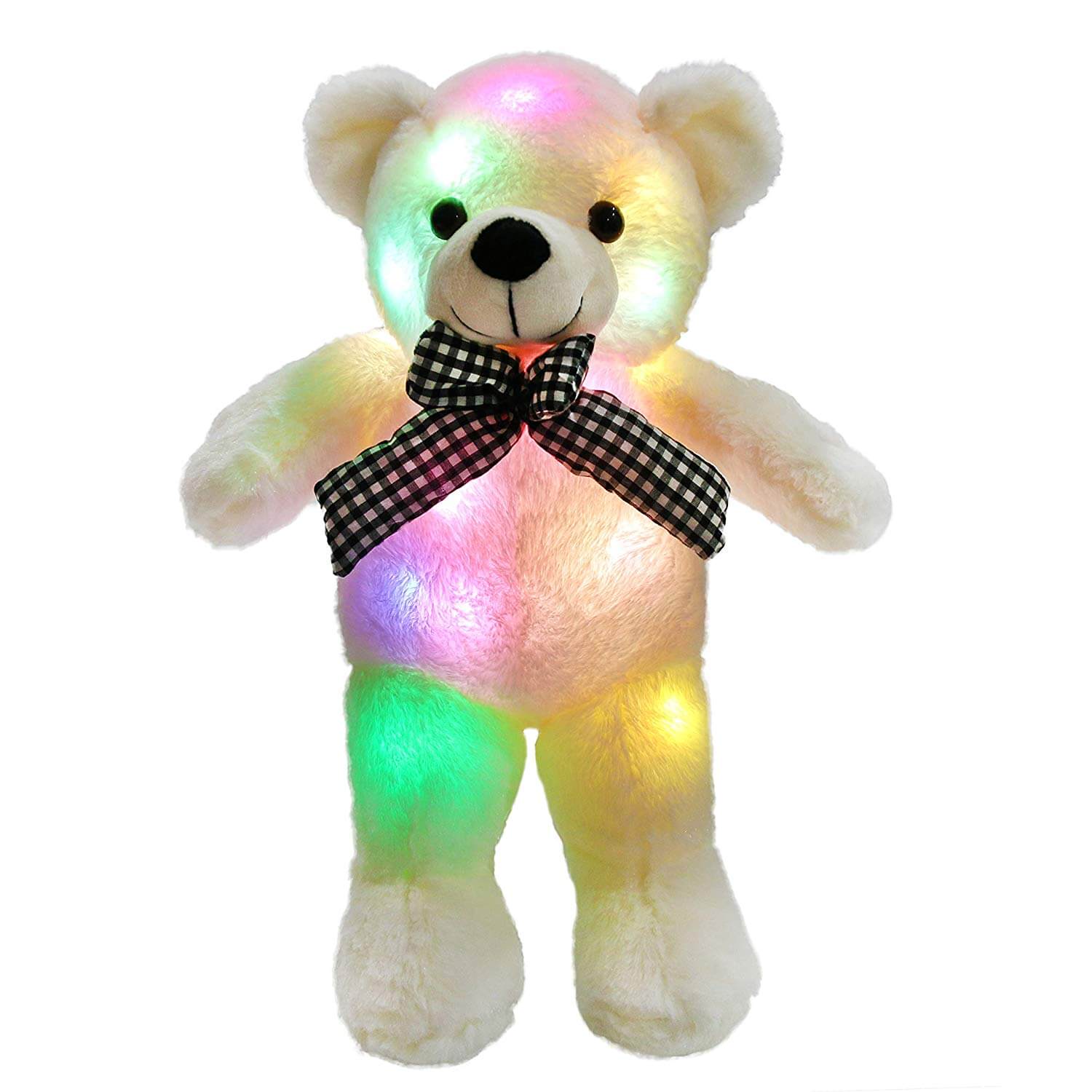 glow teddy bear night light plush toy, 17''| Bstaofy - Glow Guards