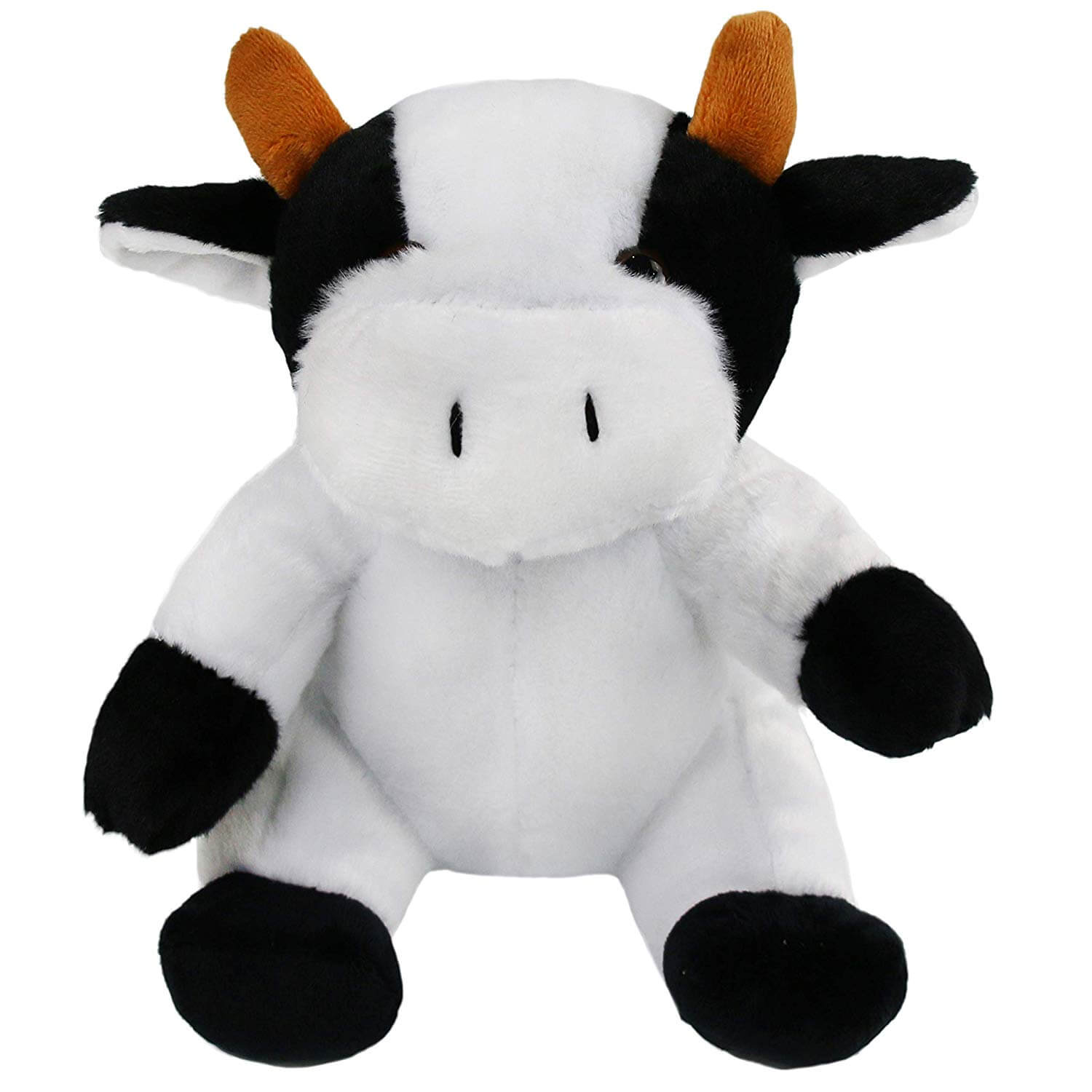 light up dairy stuffed cattle plush toy, 9'' | Bstaofy - Glow Guards