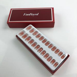 FunRoyal French Nails Full Cover Fake Nail - Glow Guards
