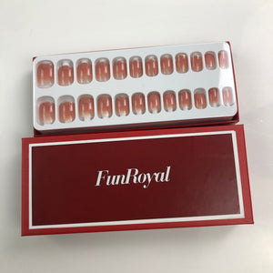 FunRoyal French Nails Full Cover Fake Nail - Glow Guards