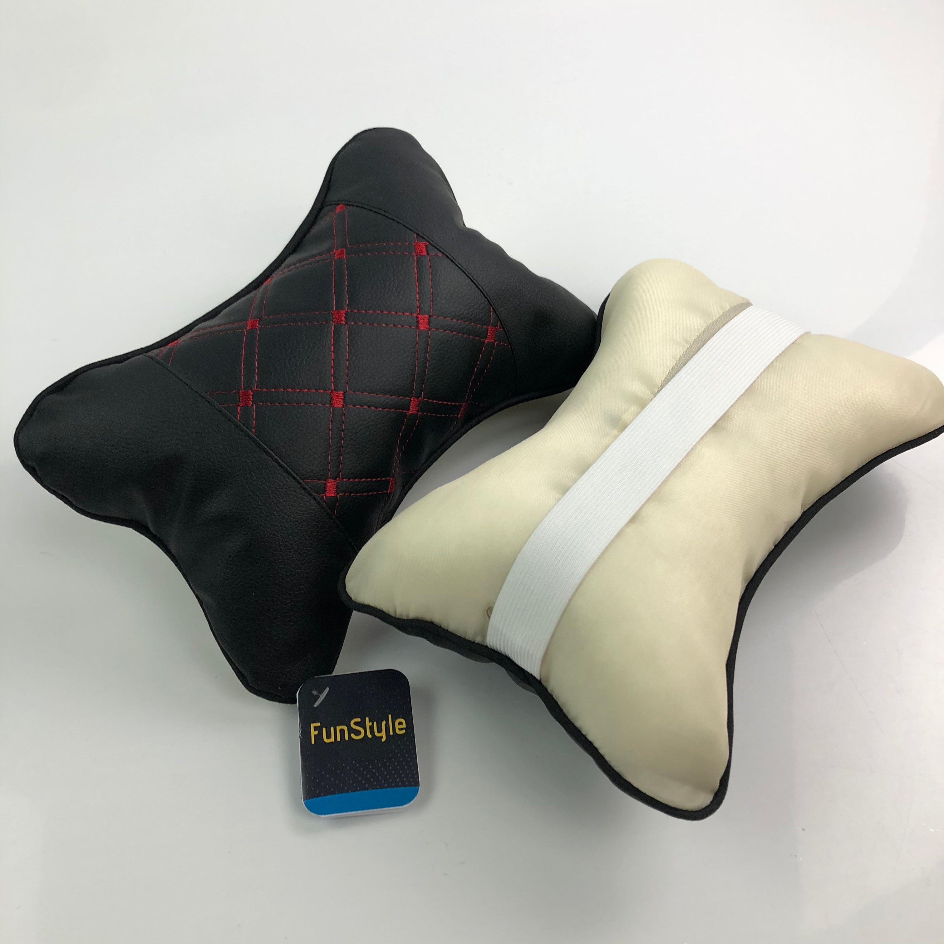 FunStyle Car Pillow for Driving Seat with Adjustable Strap - Glow Guards
