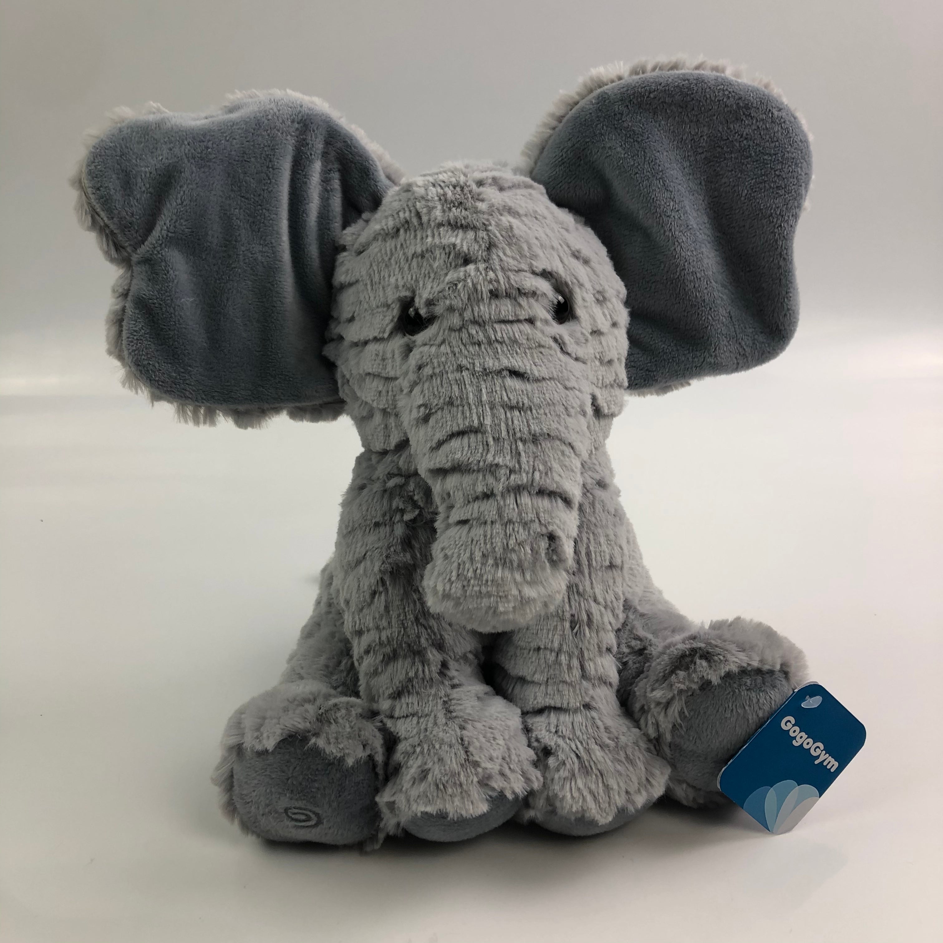 GoGoGym Stuffed Elephant Animal Plush Toy - Glow Guards