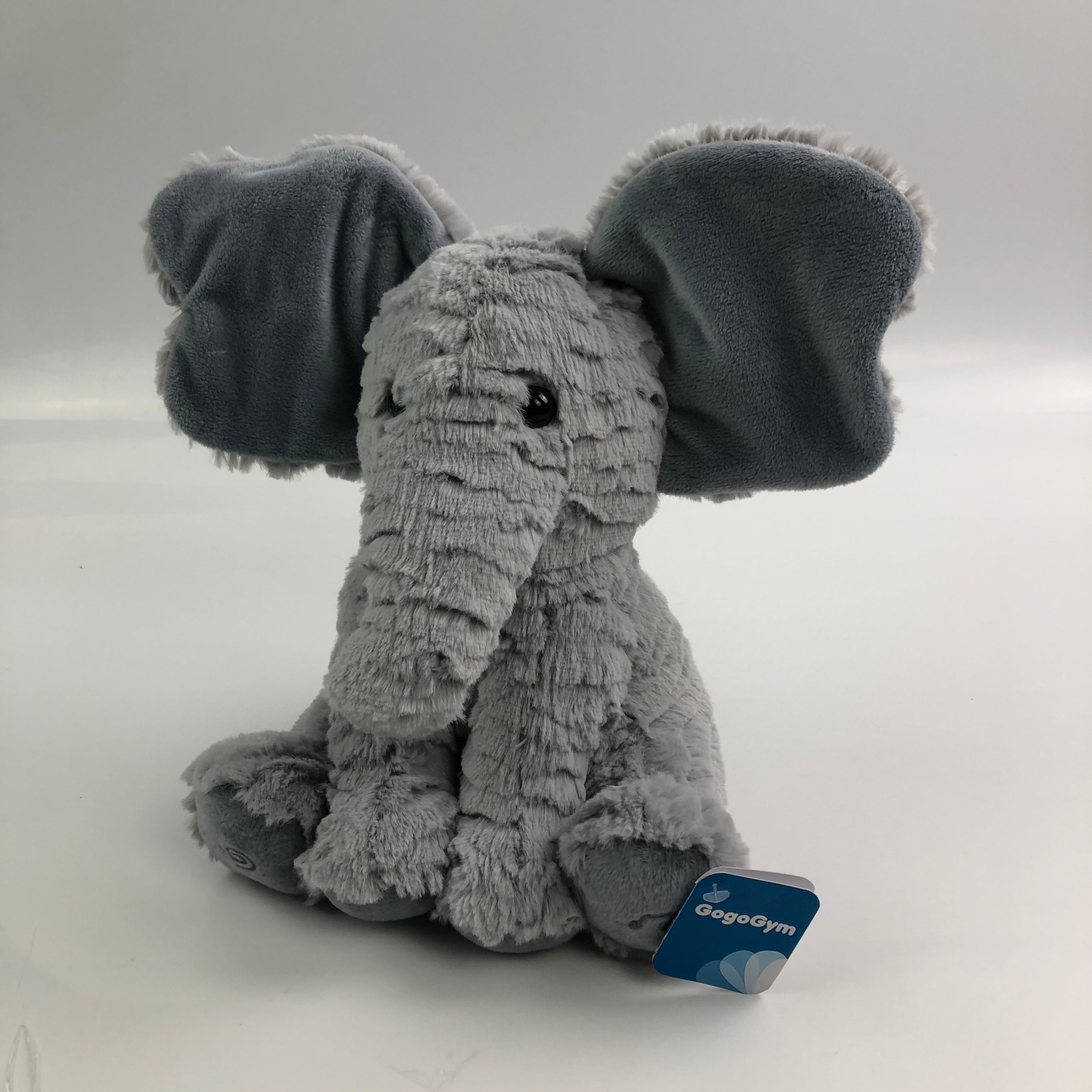 GoGoGym Stuffed Elephant Animal Plush Toy - Glow Guards