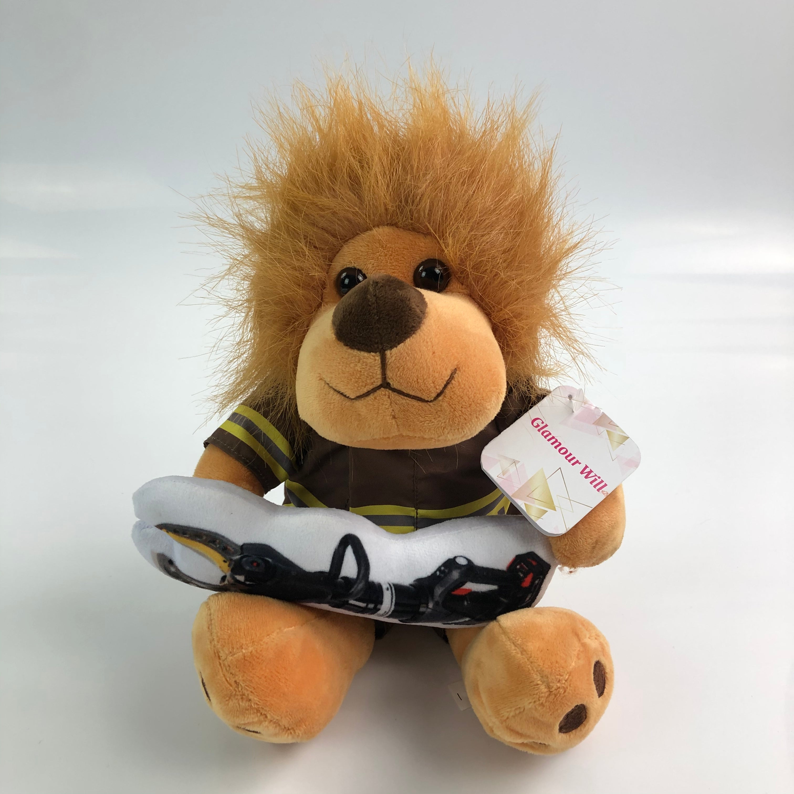 Glamour Will Plush Stuffed Animal Lion - Glow Guards