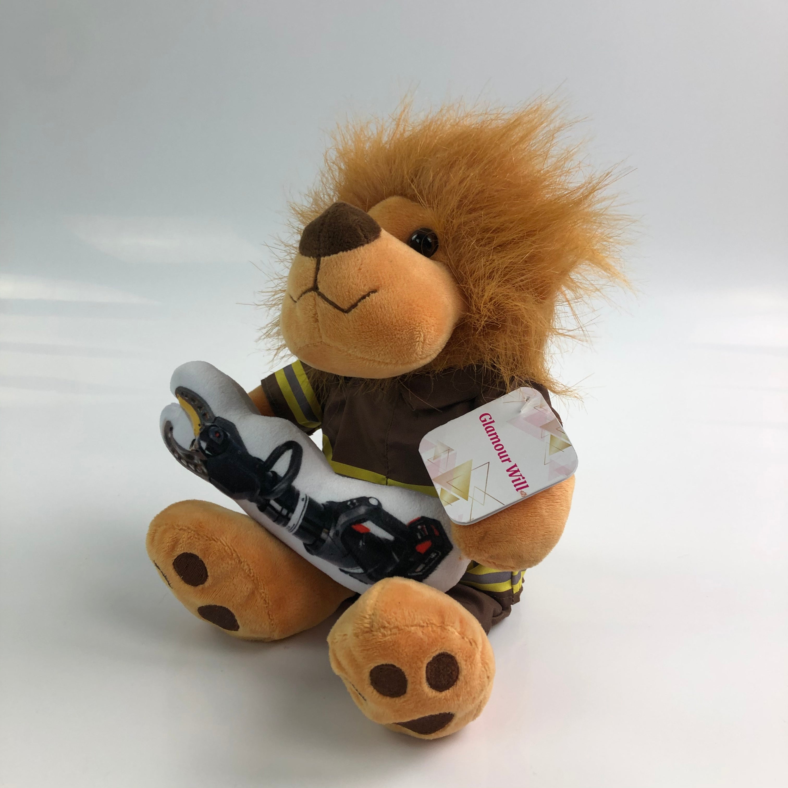 Glamour Will Plush Stuffed Animal Lion - Glow Guards