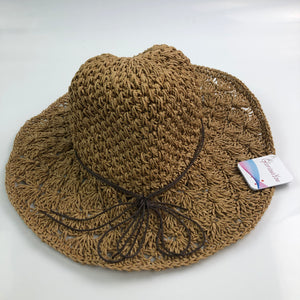 GloriousYou Womens Beach Sun Straw Hat - Glow Guards