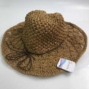 GloriousYou Womens Beach Sun Straw Hat - Glow Guards