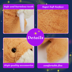 Glow Guards 14'' Walrus Light up Plush Soft Toy Stuffed Animal - Glow Guards