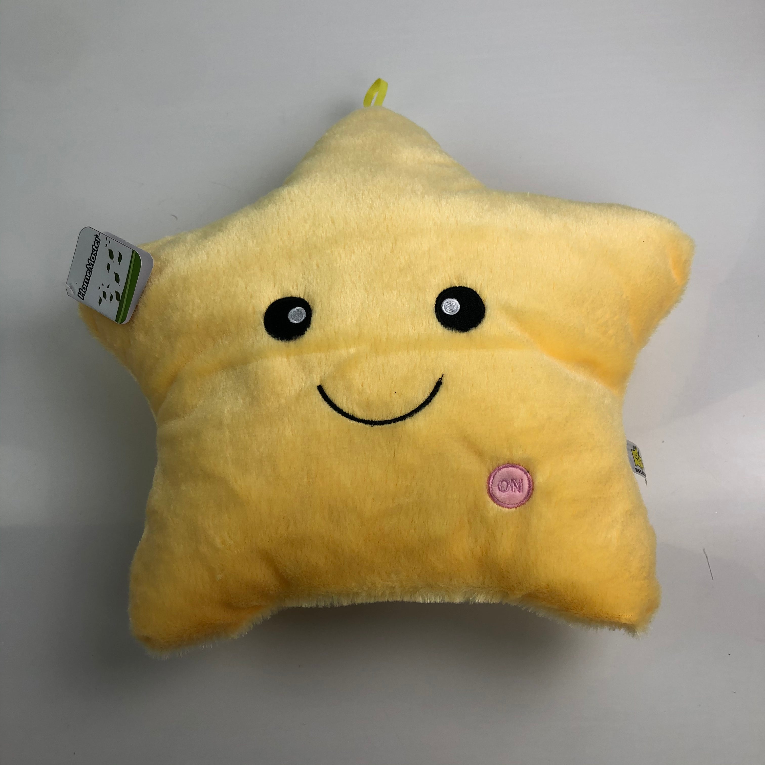 HomeMaster Twinkle Star Plush Pillows - Glow Guards