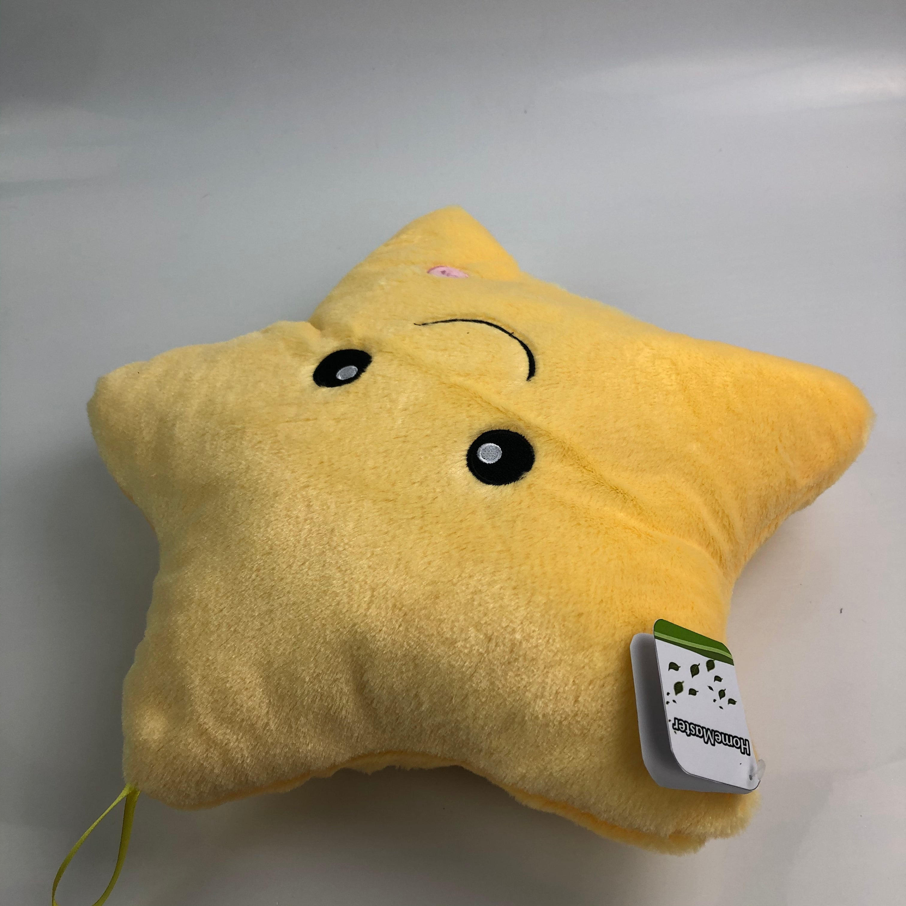HomeMaster Twinkle Star Plush Pillows - Glow Guards