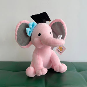 Furrymate Elephant Animated Plush Singing Elephant with Peek-a-boo Interactive Feature