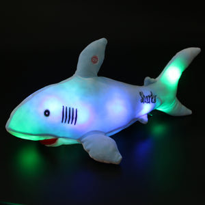 Bstaofy 20'' Light up Shark Stuffed Animal Glow Plush - Glow Guards