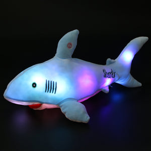 Bstaofy 20'' Light up Shark Stuffed Animal Glow Plush - Glow Guards