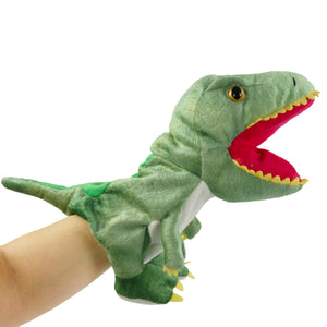 Bstaofy Plush Dinosaur Hand Puppet T-rex Stuffed Toy - Glow Guards