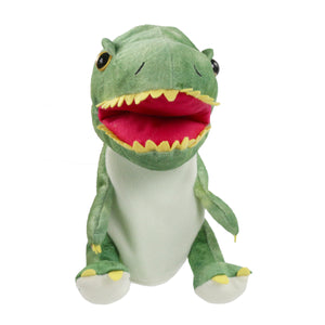 Bstaofy Plush Dinosaur Hand Puppet T-rex Stuffed Toy - Glow Guards