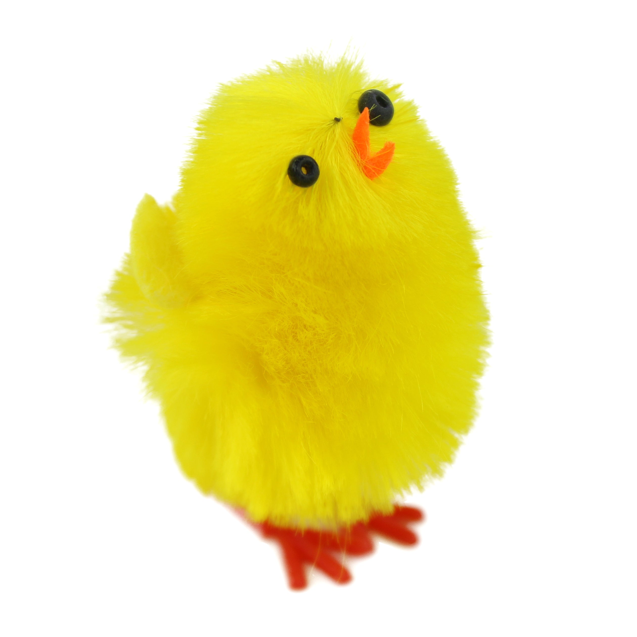 chenille Easter chicks colorful decor set of 36, 1 1/2-Inch | Bstaofy - Glow Guards