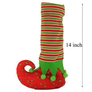 Christmas table leg covers elves shoes decoration | Bstaofy - Glow Guards