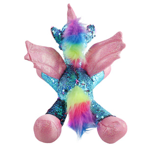 Athoinsu Flip Sequin Unicorn Stuffed Animal Sparkle Plush Toys - Glow Guards