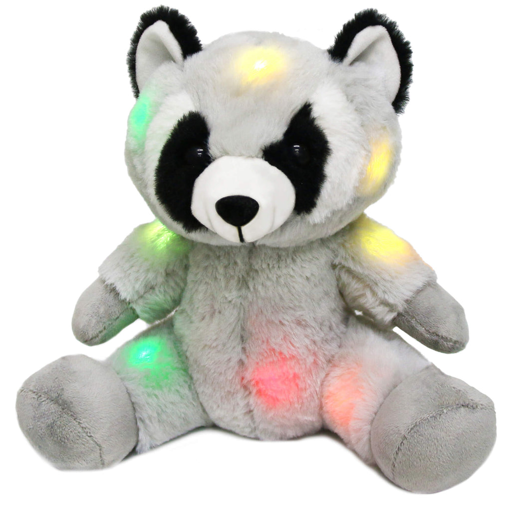 nght light stuffed raccoon, 7.5'' | Bstaofy - Glow Guards